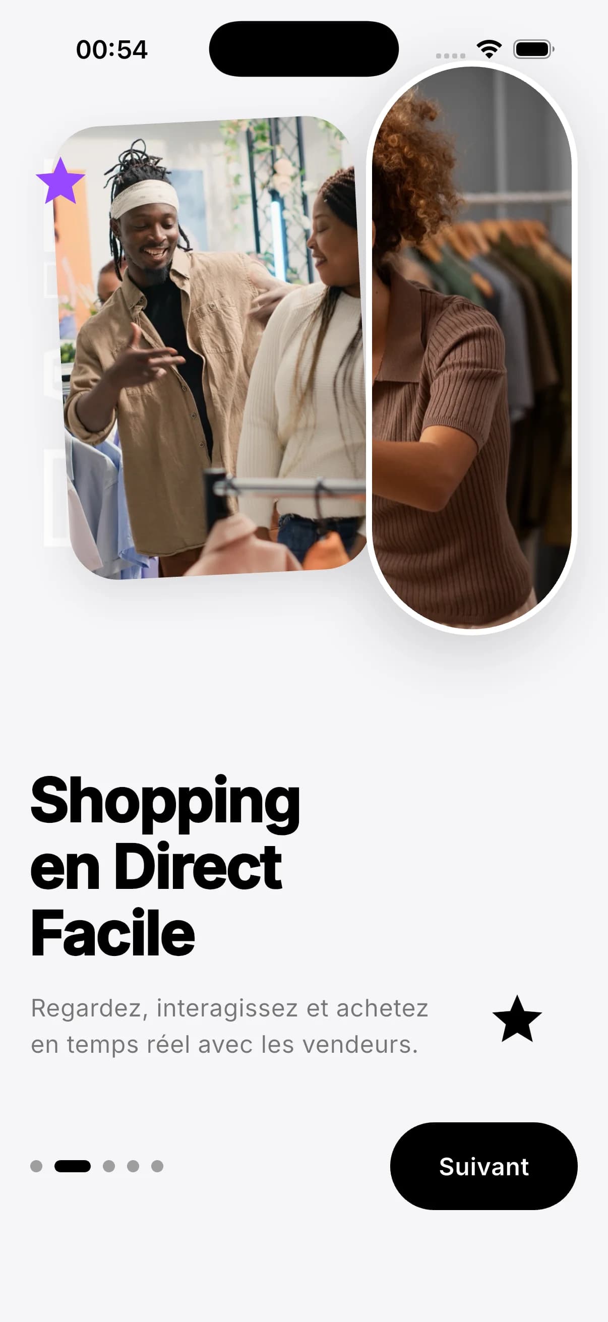 Shopping mobile — application SuguLive