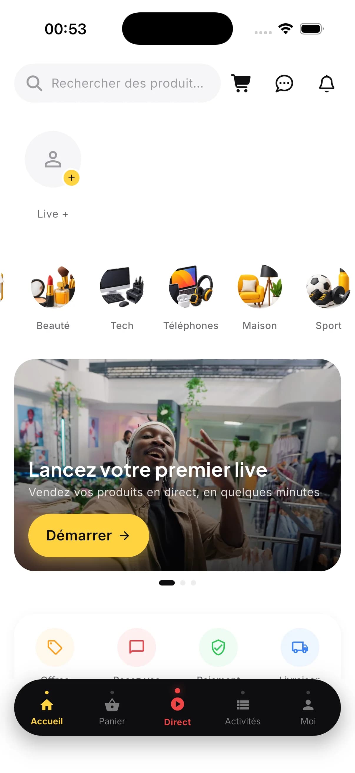 Créateurs africains — application SuguLive
